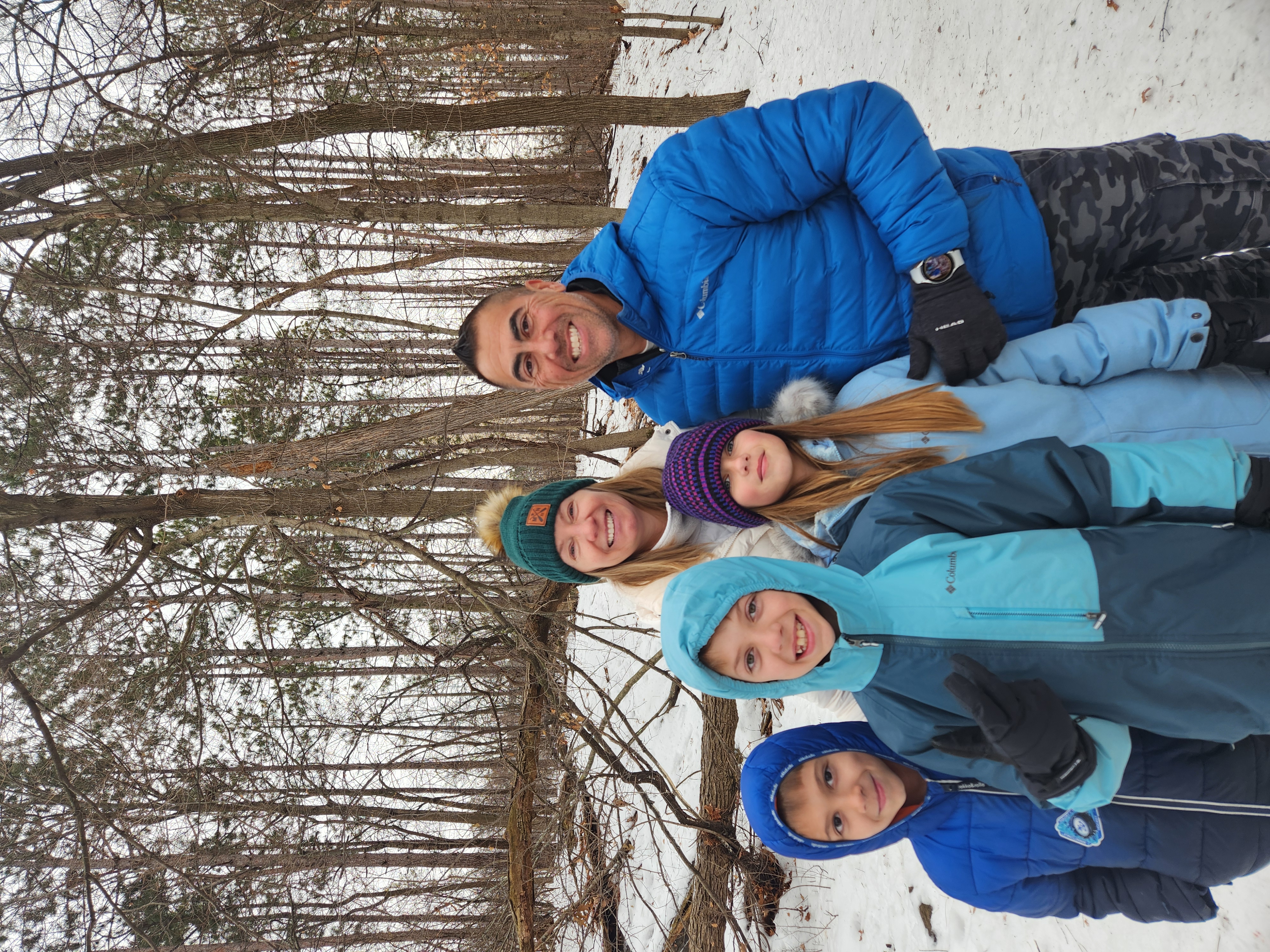 Mark von Oven and family