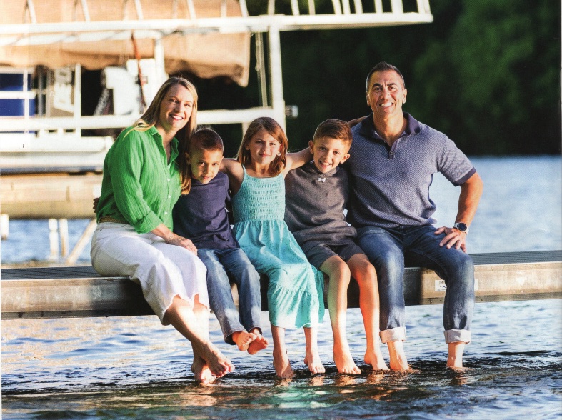 Mark von Oven and family